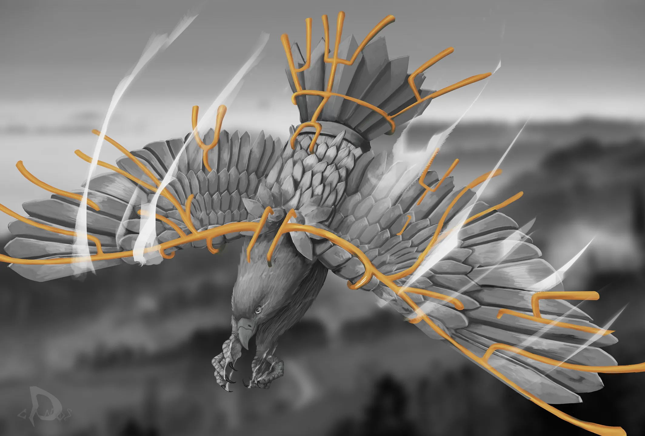 Paimon — illustration de personnage réalisée sur commande par Deanos