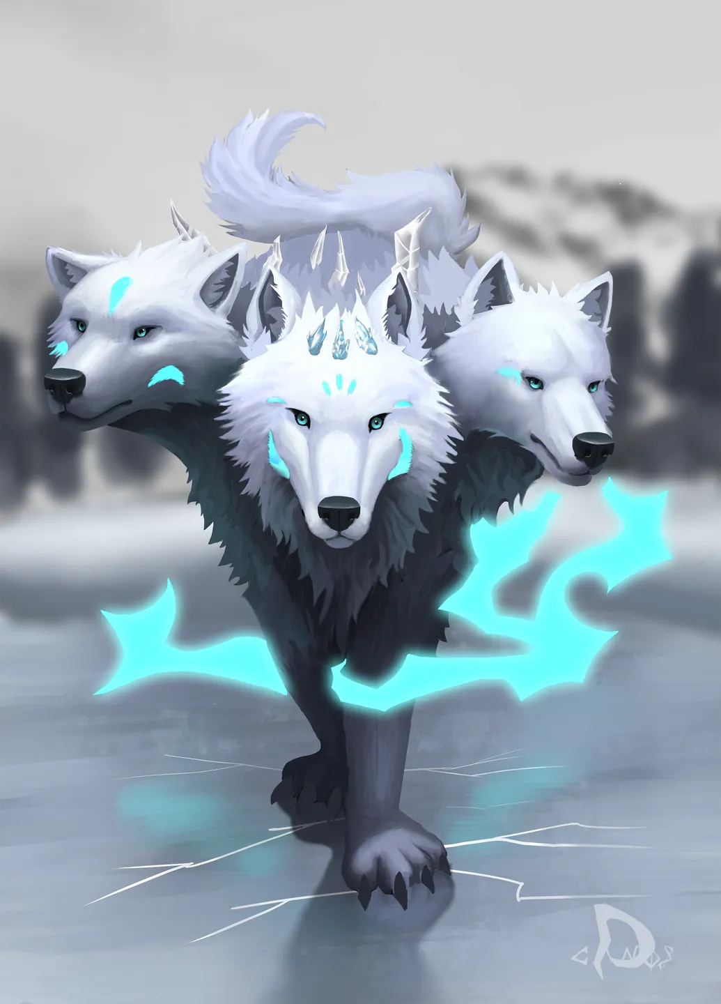 Valefor — illustration de personnage réalisée sur commande par Deanos